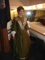 Getting ready for stage - here: Fledermaus